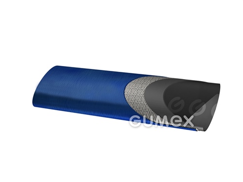 Plochá hadica P-FLEX, 52/55,2mm, 7bar, PVC, -10°C/+60°C modrá